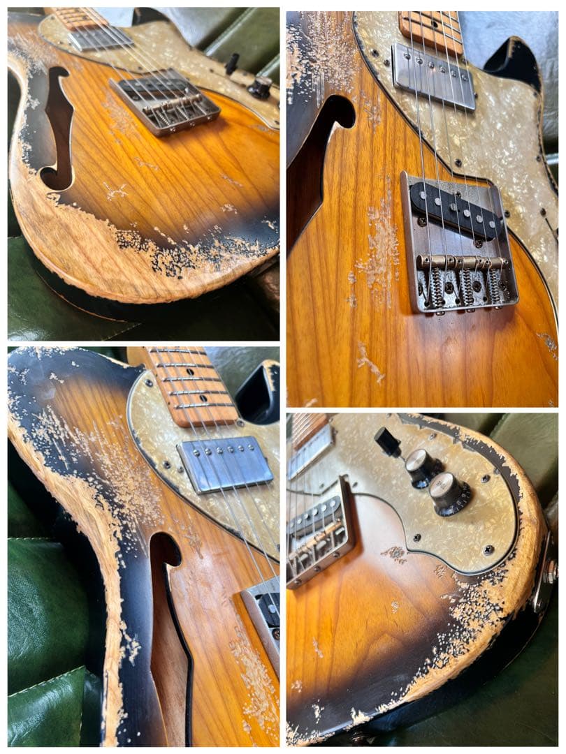 ハードレリックTelecasterThinline Style AshBody