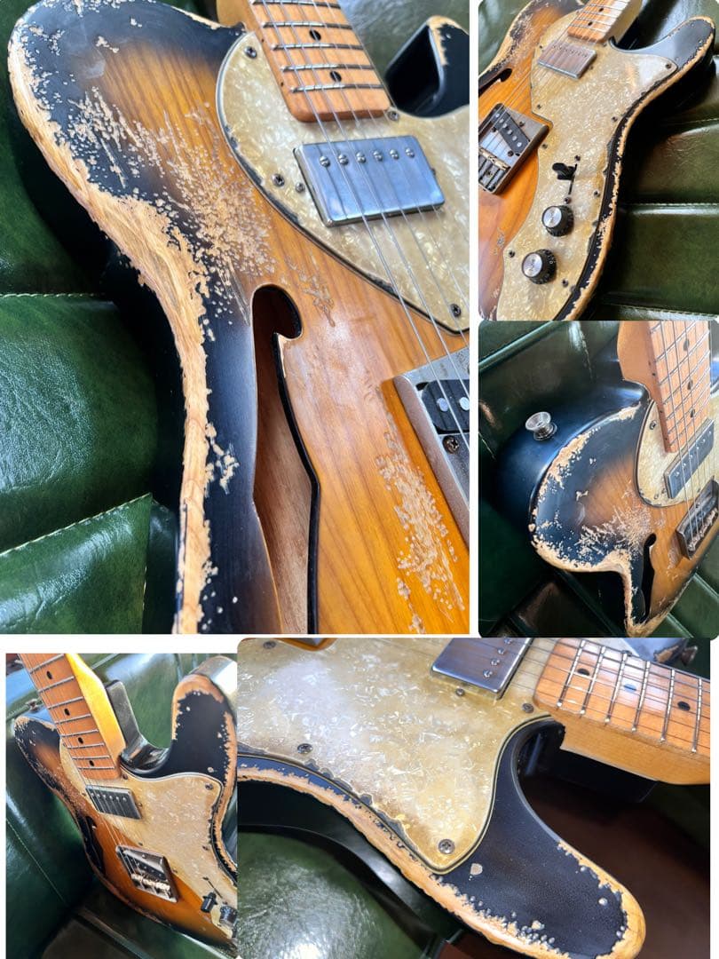 ハードレリックTelecasterThinline Style AshBody