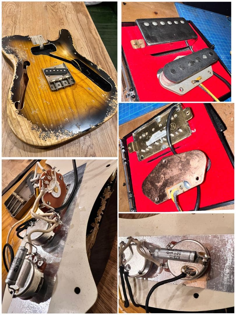 ハードレリックTelecasterThinline Style AshBody