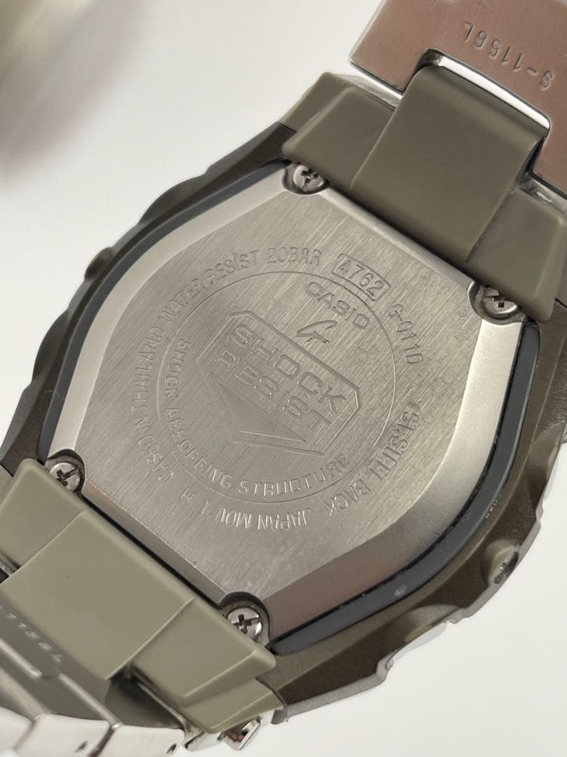 美品 G-SHOCK G-011D-1AJFフルメタル カシオ