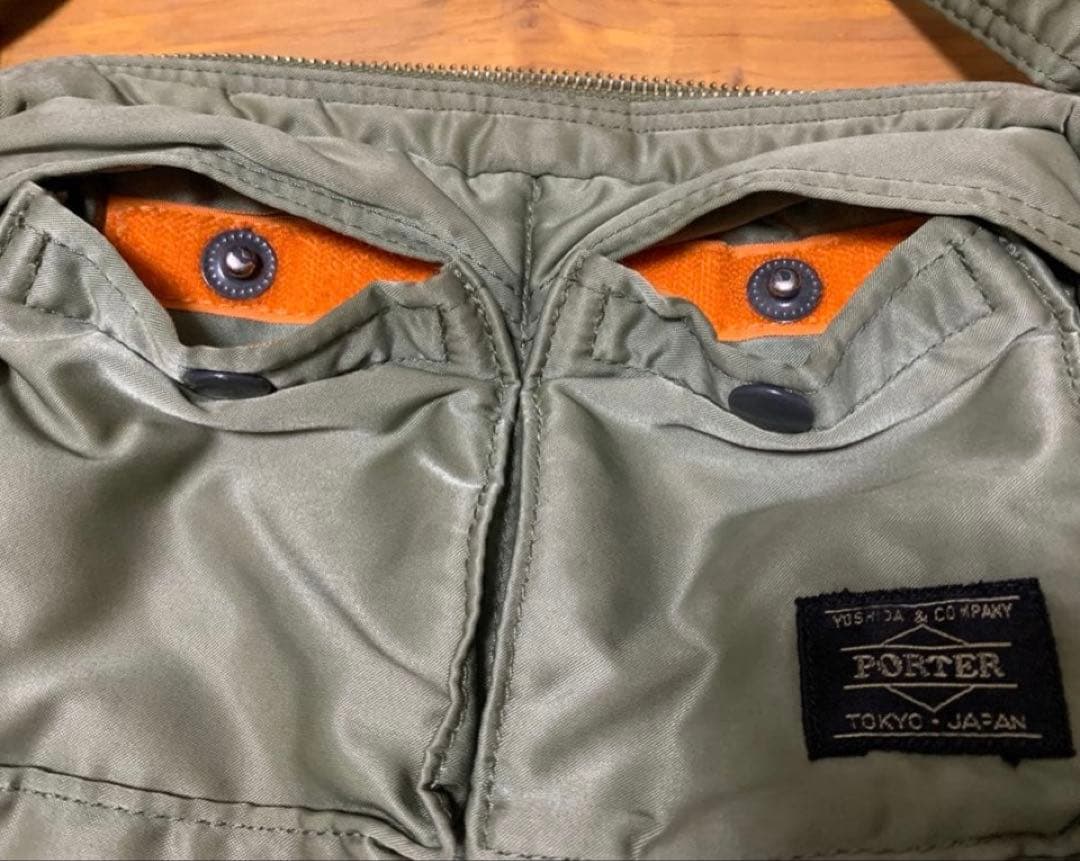 【年末特別価格】ポータータンカー 2way ショルダーバッグセージグリーン 廃盤