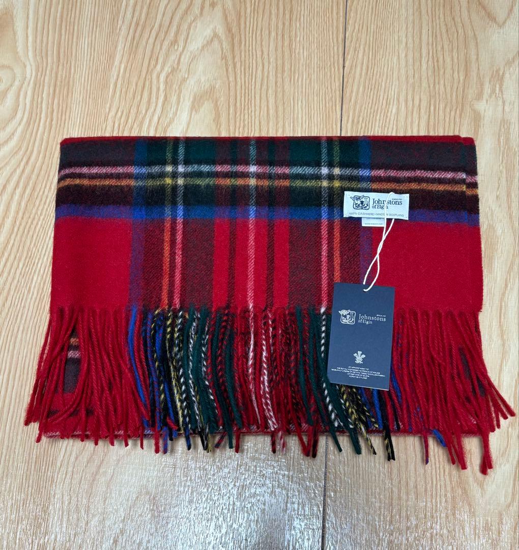 な*す様 ジョンストンズ　大判　マフラー　スカーフカミシア　ロイヤルスチュワート