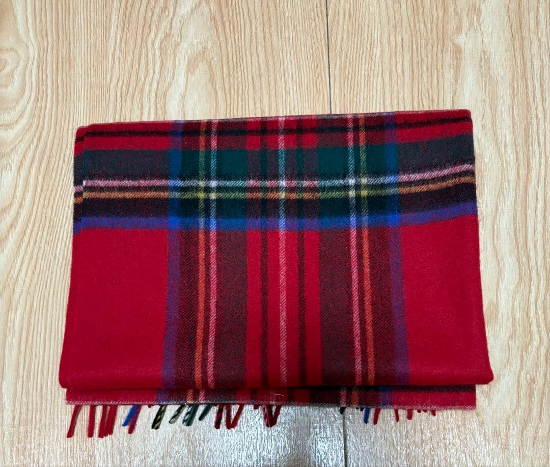 な*す様 ジョンストンズ　大判　マフラー　スカーフカミシア　ロイヤルスチュワート