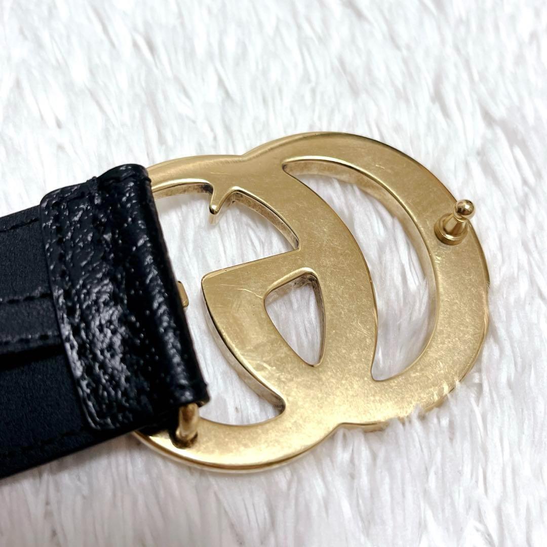 美品✨GUCCI adidas アディダス　グッチ　マーモント　ベルト　GG
