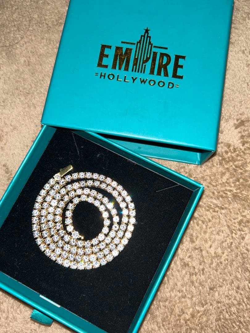 アクセサリー EMPIRE HOLLYWOOD Tennis Chain 18K Gold