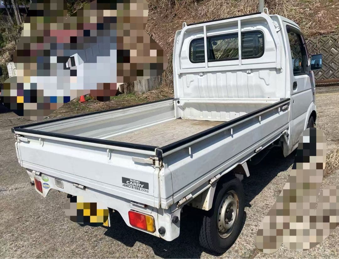 SUZUKI Carry 軽トラック 4WD ホワイト