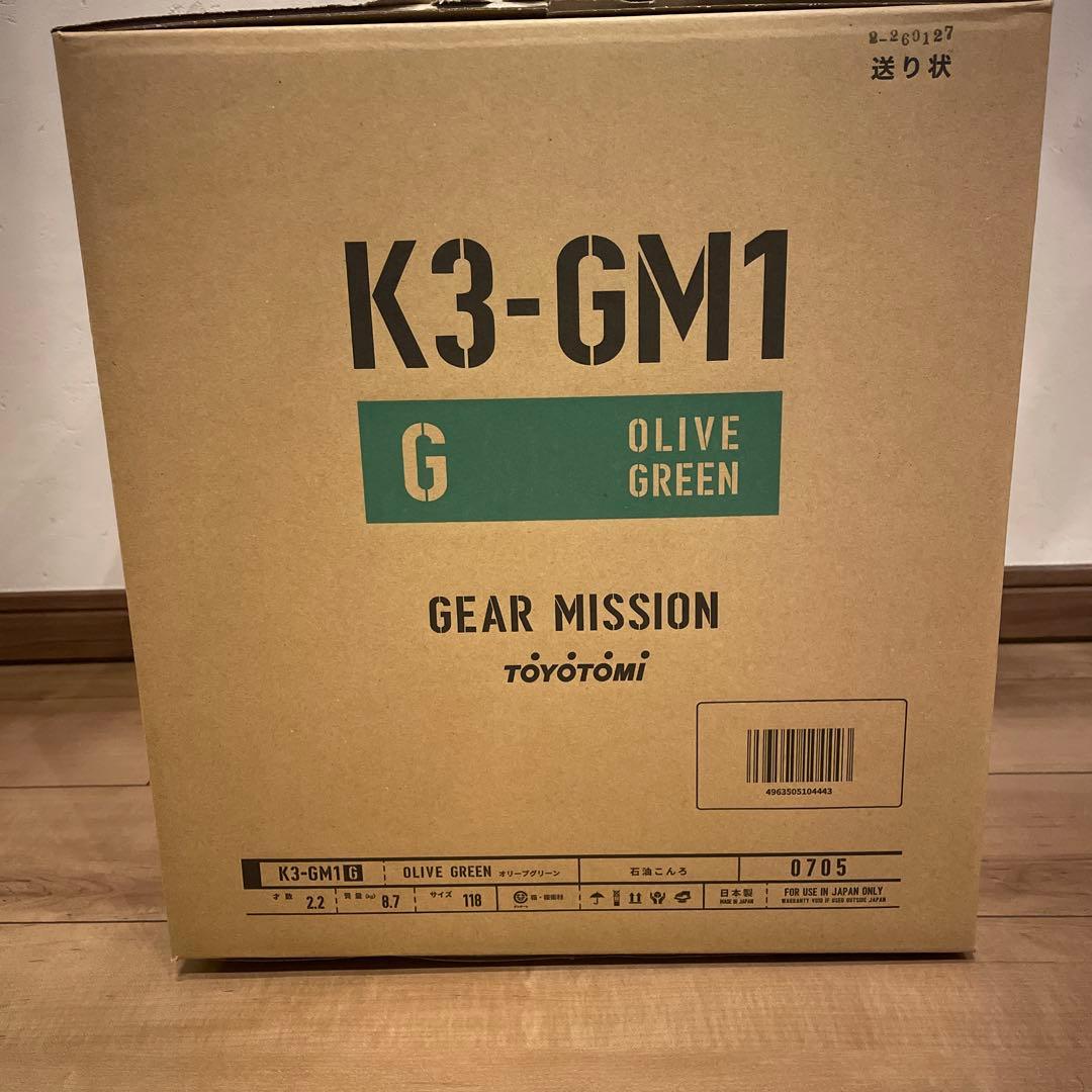 TOYOTOMI K3-GM1 ギアミッション オリーブグリーン