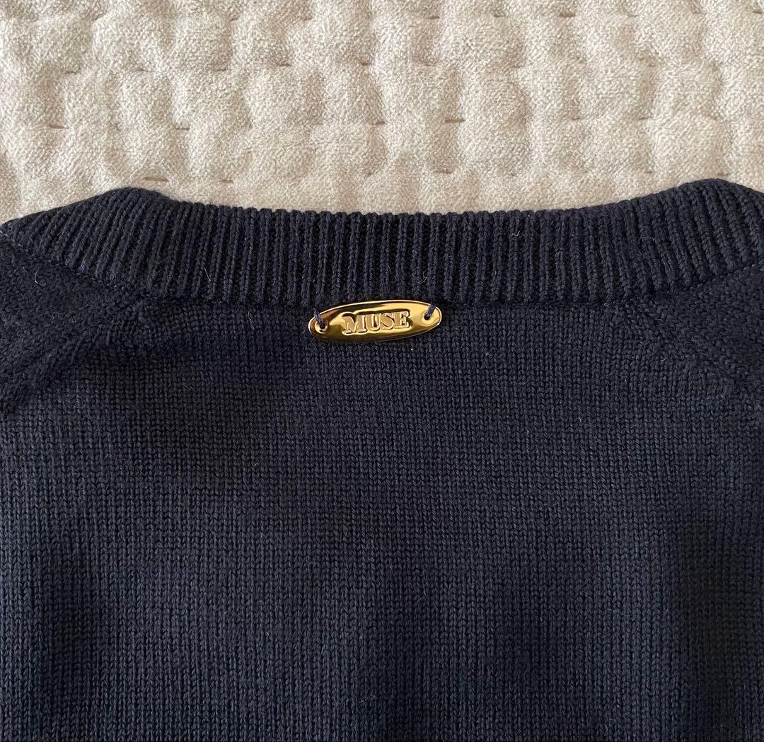 Deuxieme Classe*WISHクルーネックプルオーバー*ネイビー