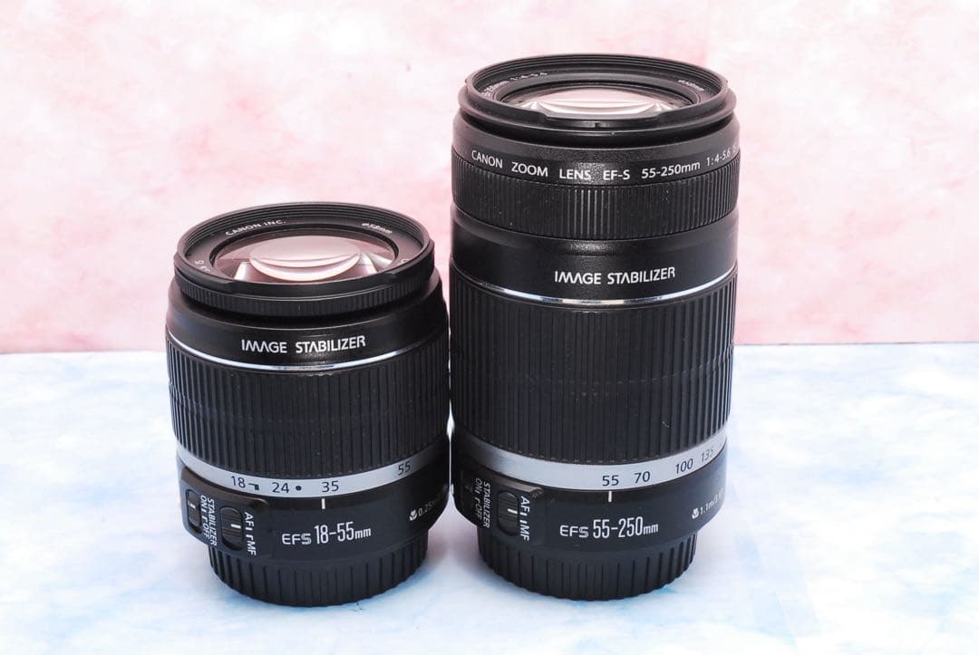 Canon EOS 70D☆手ぶれ補正Wレンズ☆一眼レフカメラ☆Wi-Fi