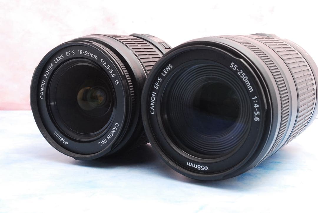 Canon EOS 70D☆手ぶれ補正Wレンズ☆一眼レフカメラ☆Wi-Fi