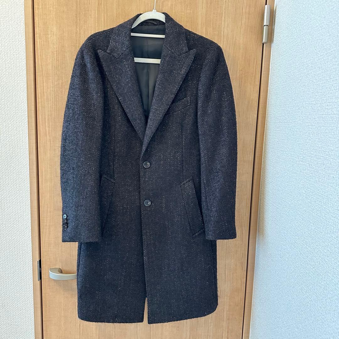 ユニバーサルランゲージ カノニコ チェスターコート サイズS