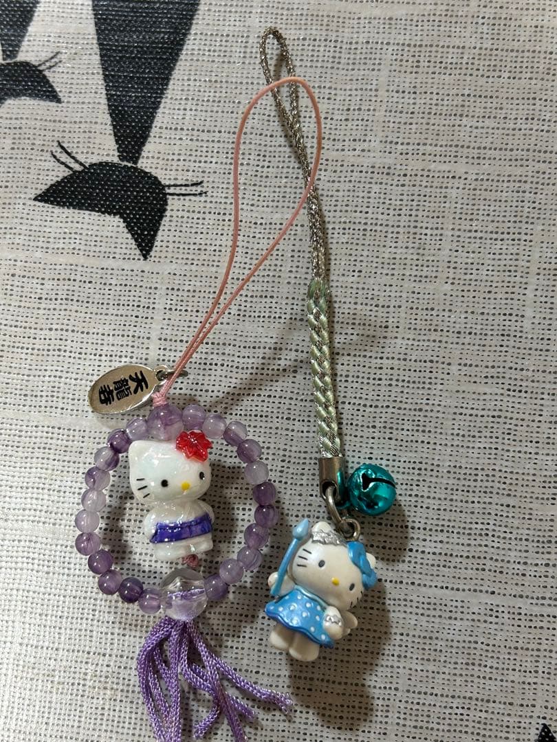 ご当地キティ根付け