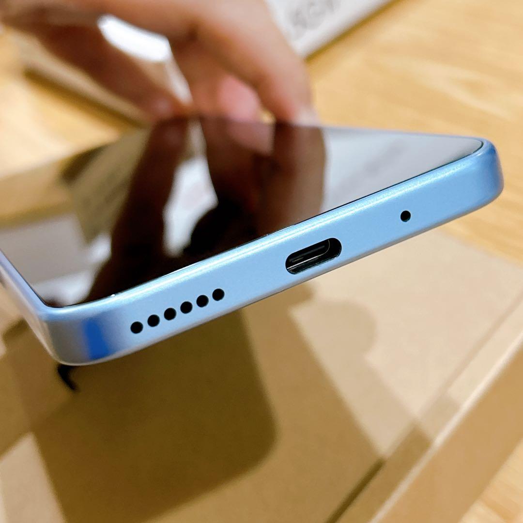 【ほぼ新品】Libero 5G Ⅳ ブルー　リベロ5g4 バッテリー良好ケース付