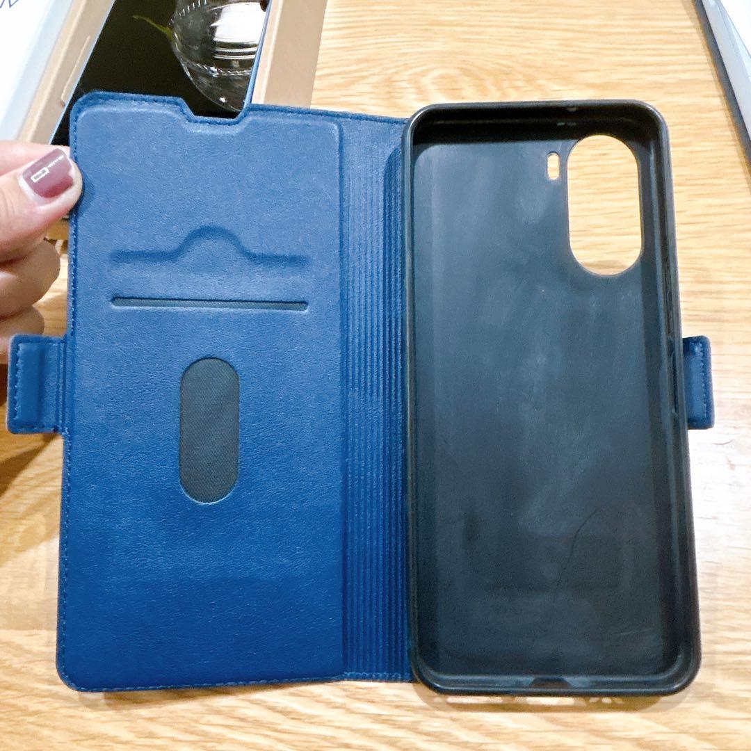 【ほぼ新品】Libero 5G Ⅳ ブルー　リベロ5g4 バッテリー良好ケース付