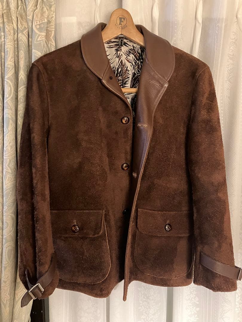 クローバー　テンダーロイン サドル スウェード レザー ジャケット