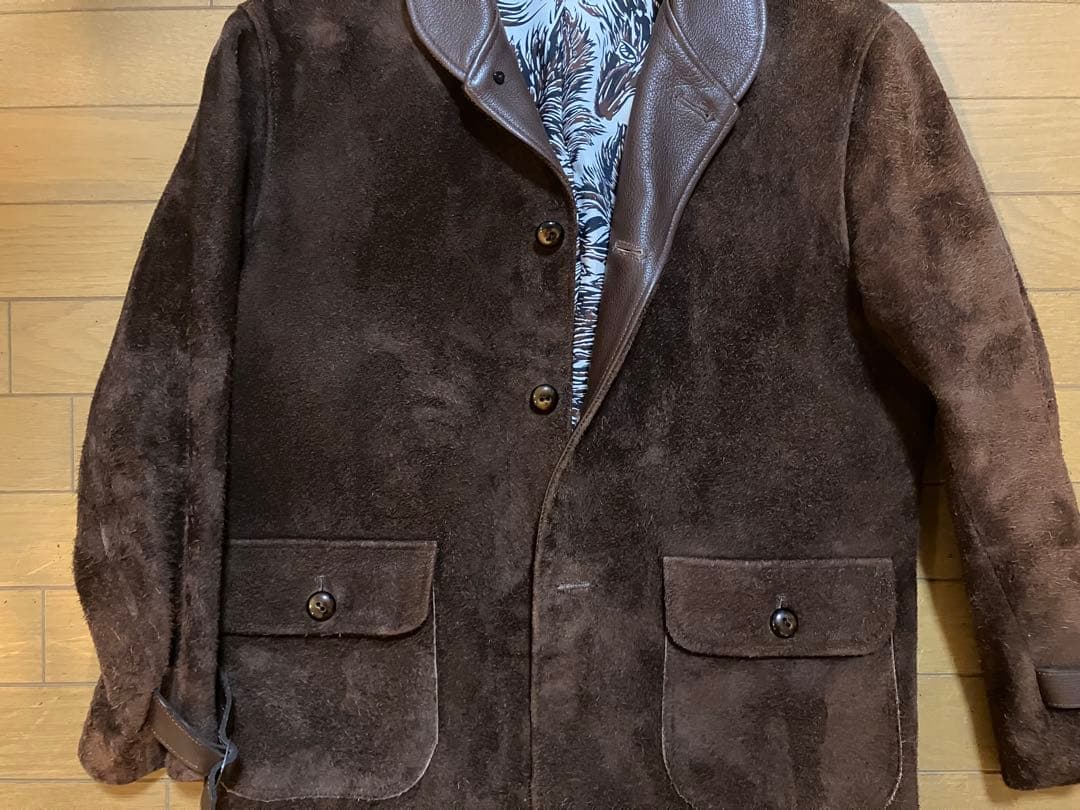 クローバー　テンダーロイン サドル スウェード レザー ジャケット