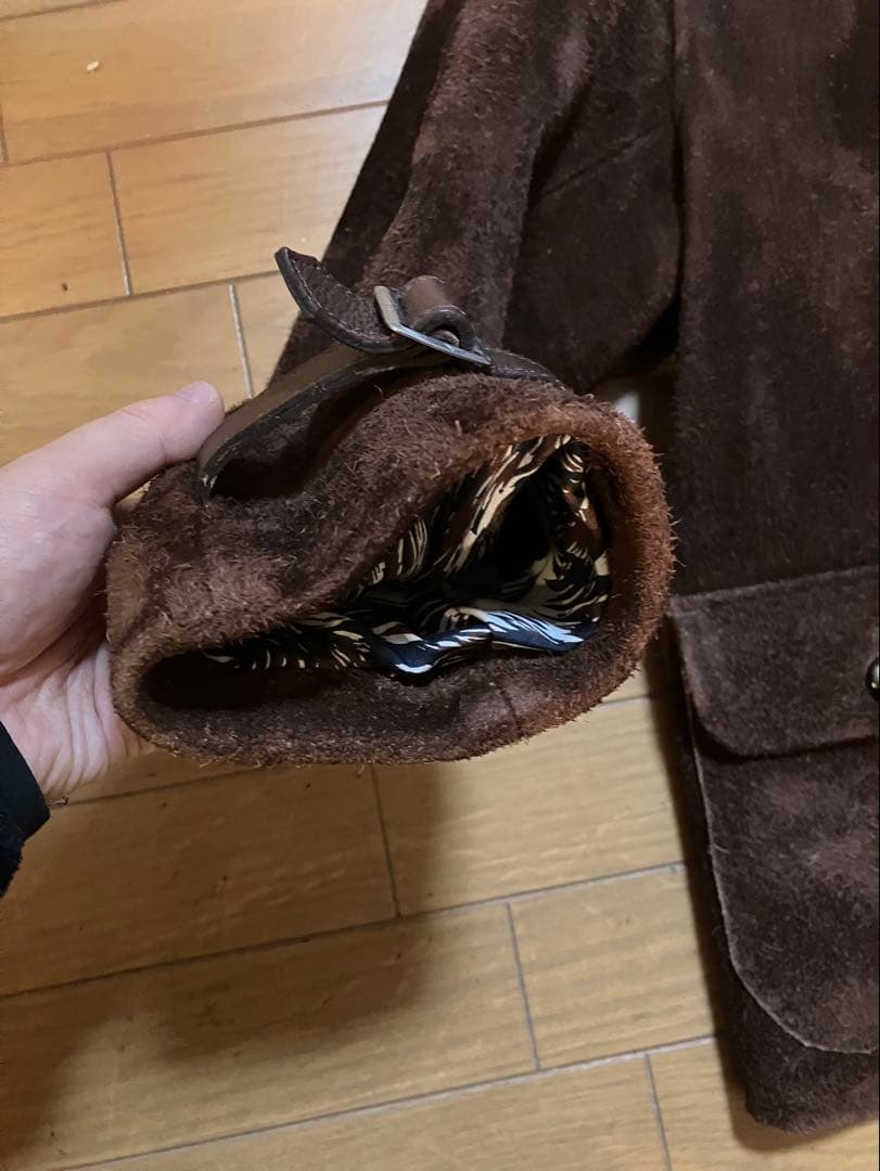 クローバー　テンダーロイン サドル スウェード レザー ジャケット