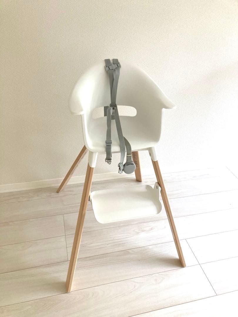 値下げ　ストッケ　ベビーチェア　ホワイト