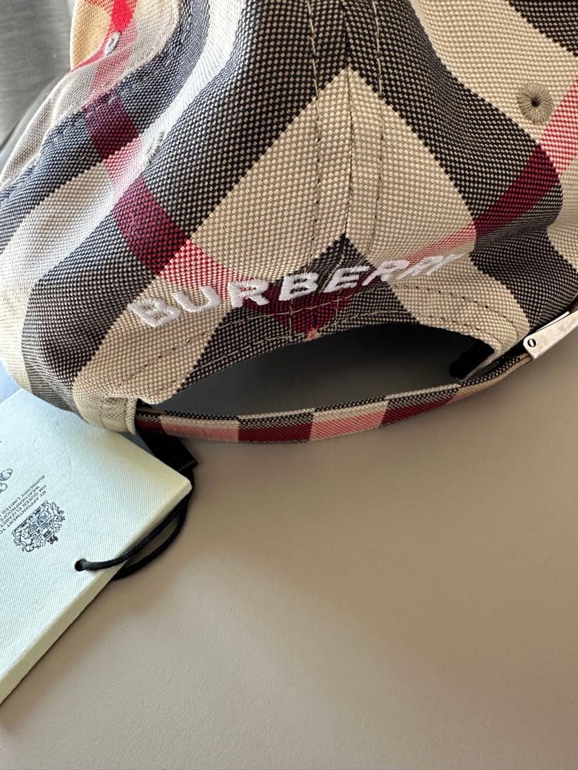 バーバリー　キャップ　帽子　ヴィンテージチェック