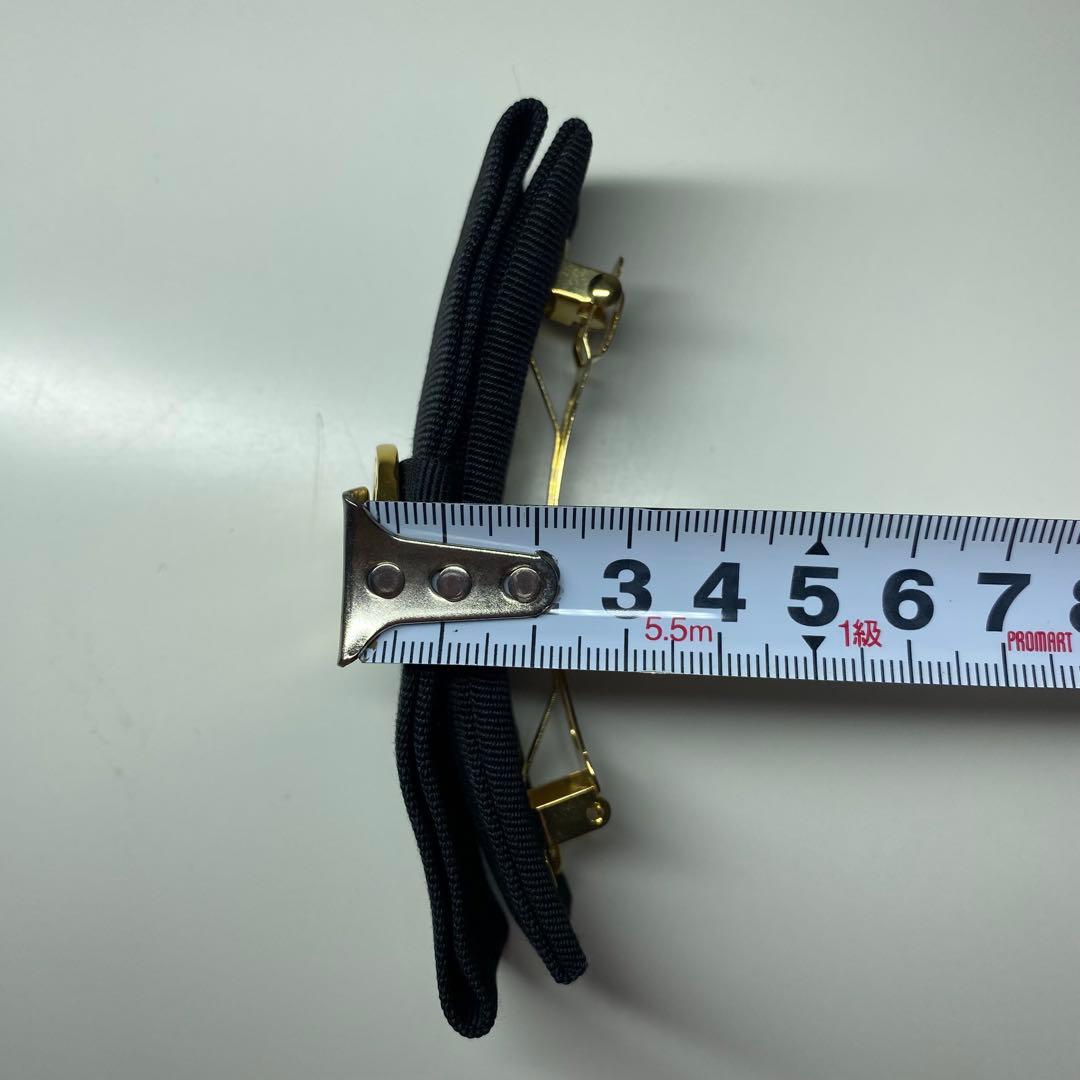 CELINE セリーヌ バレッタ 髪留め ロゴ ブラック ゴールド