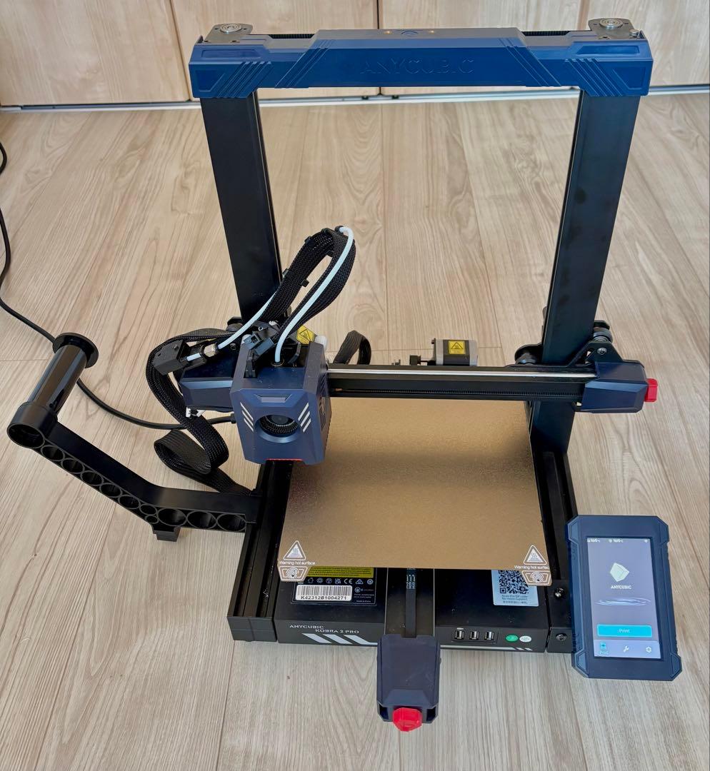 anycubic 3dプリンター　kobra2pro +スペアパーツ数点