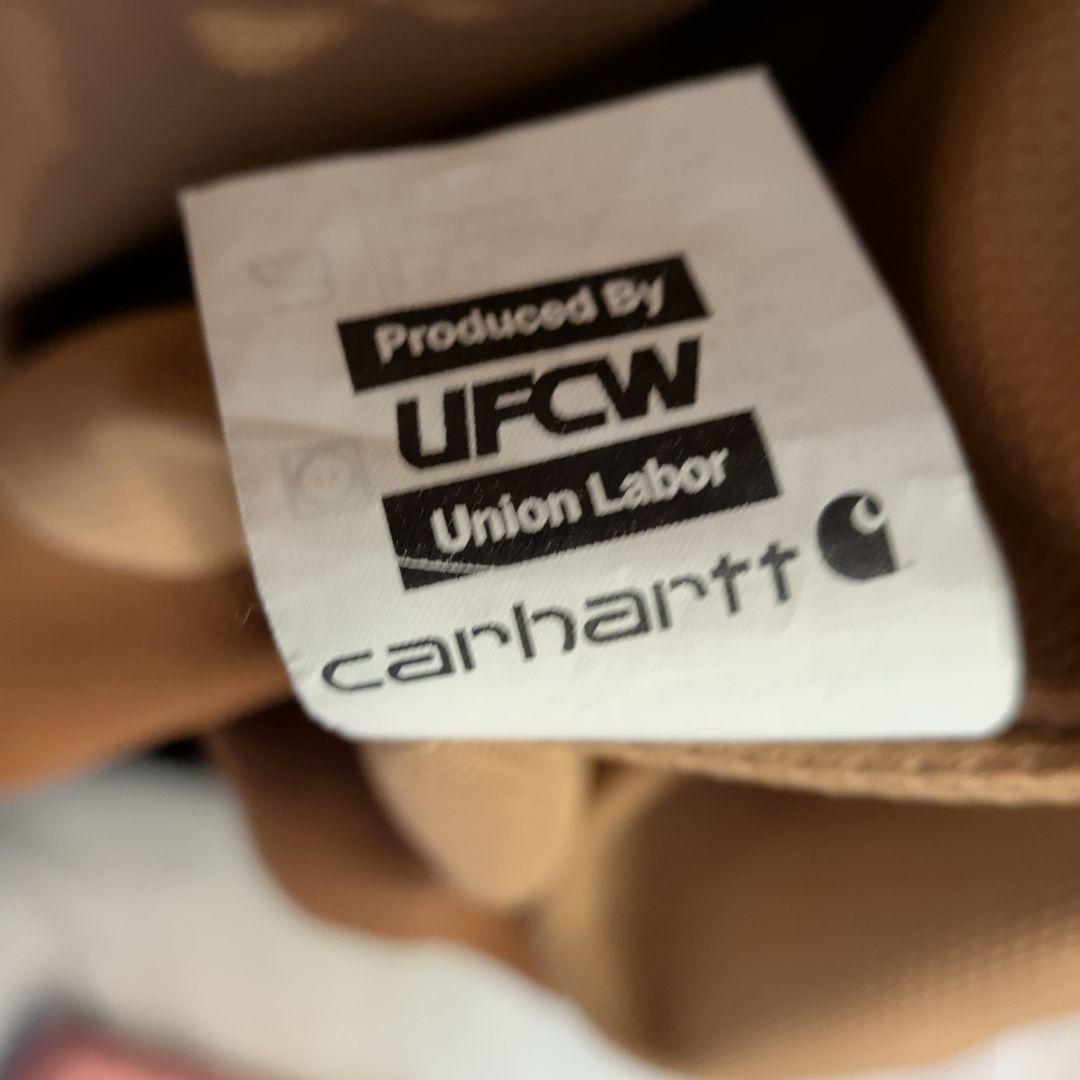 カーハート アクティブジャケット Carhartt ブラウン USA製　Mサイズ