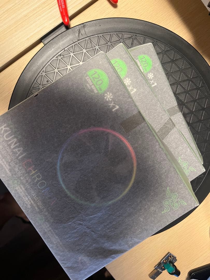 Razer CHROMA 120mmファン 3個