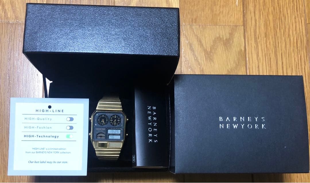 シチズン アナデジテンプ バーニーズ ニューヨーク