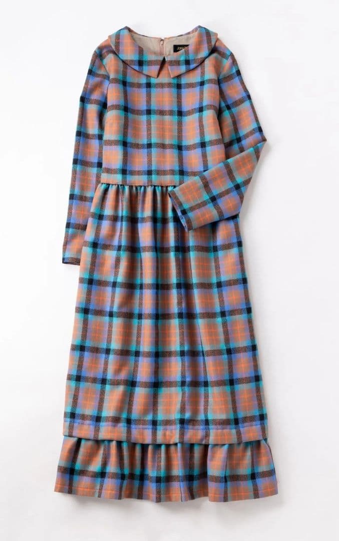 れ*に様 ジェーンマープル　タータンチェック　day dress 新品