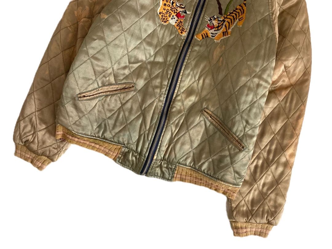 KAPITAL KOUNTRY ヴィンテージ加工 百稚虎 スーベニア スカジャン