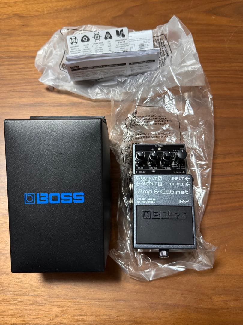 【美品】【 IR-2 Amp & Cabinet／BOSS 】アダプタセット