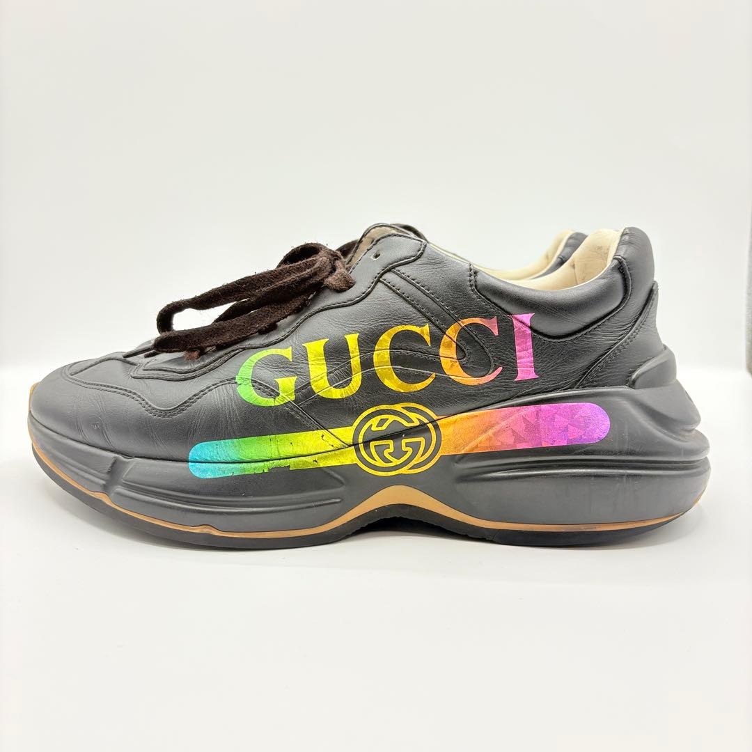 GUCCI グッチ スニーカー Rhyton ライトン レインボー 7 1/2