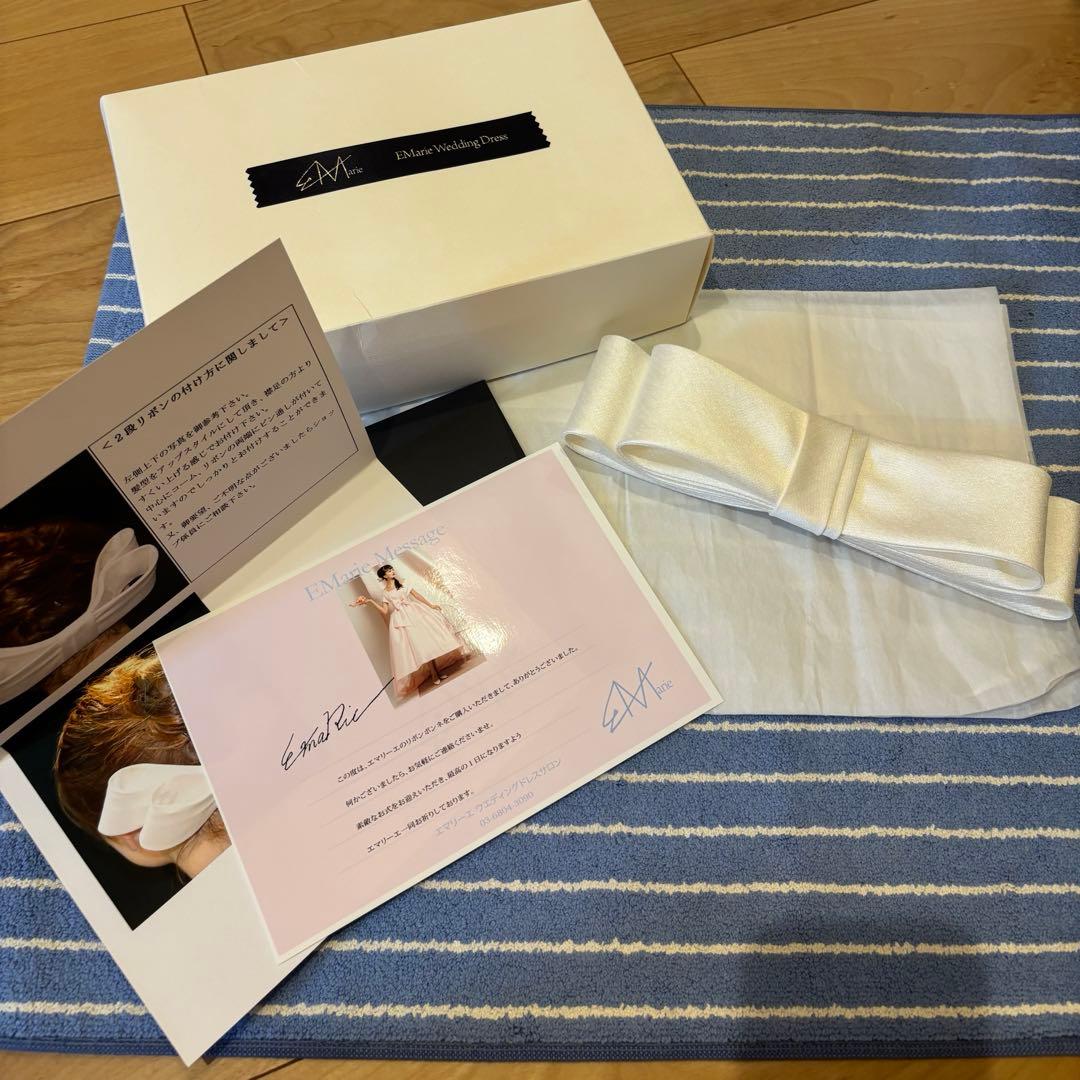 エマリーエ　Ema Rie リボンボンネ　Mサイズ　正規品