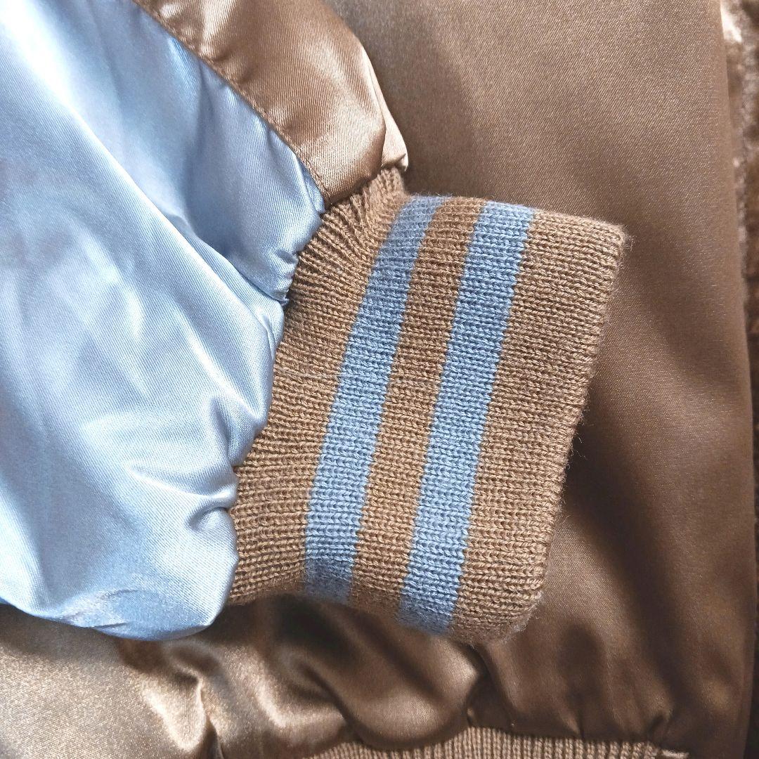 【新品未着用】スカジャン Hoshihime フリーサイズ ラテカラー 星姫