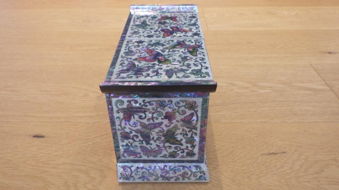 【9800円→8500円】韓国伝統工芸品 双子宝石箱 螺鈿細工ジュエリーボックス