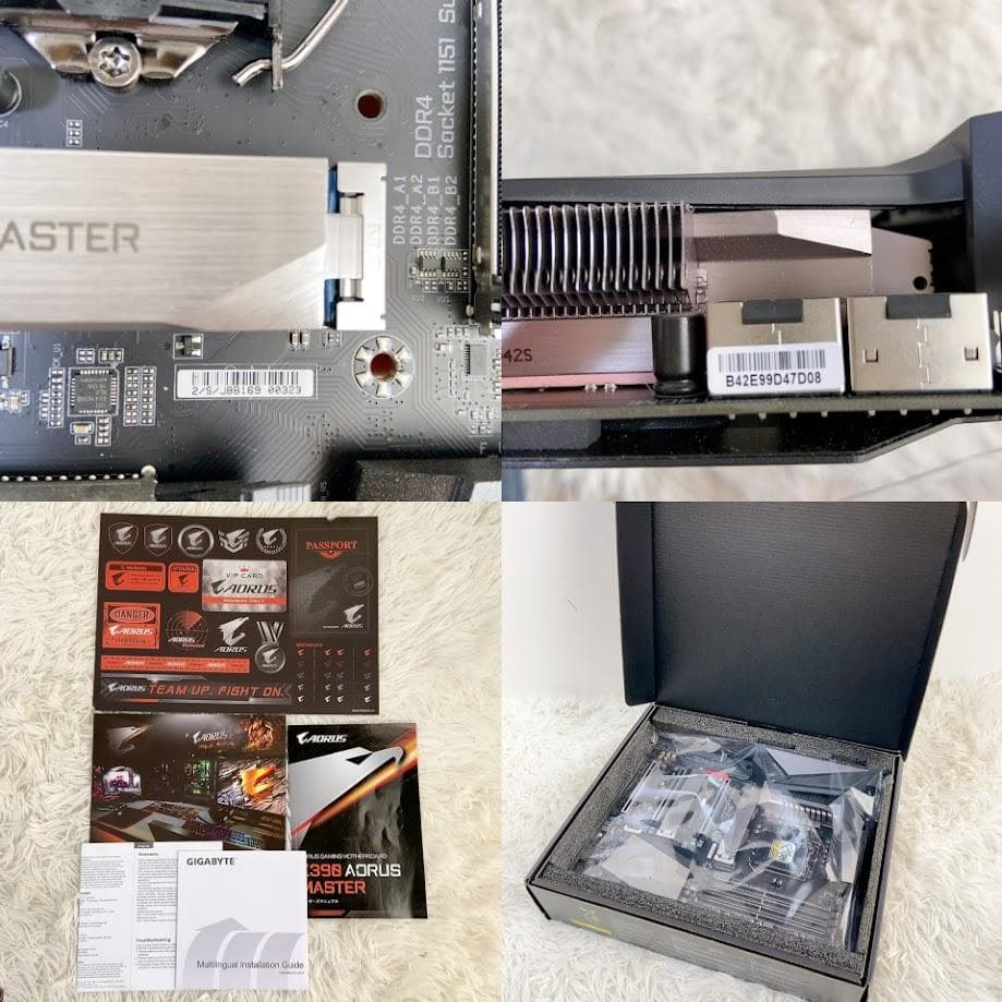 GIGABYTE Z390 ATX マザーボード AORUS MASTER