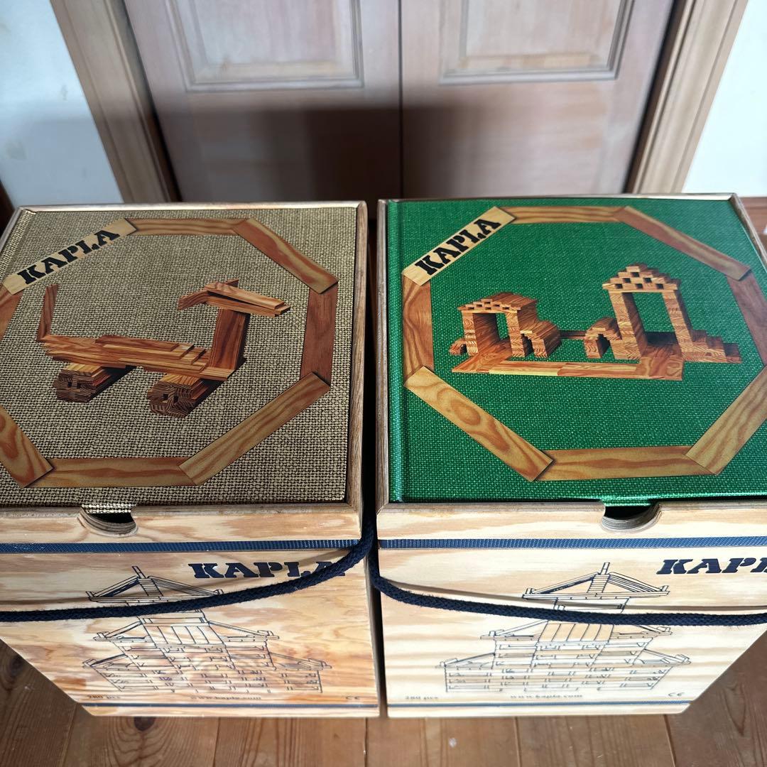 KAPLA 木製積み木 280ピース　2セット