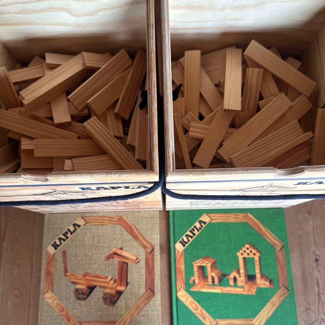 KAPLA 木製積み木 280ピース　2セット