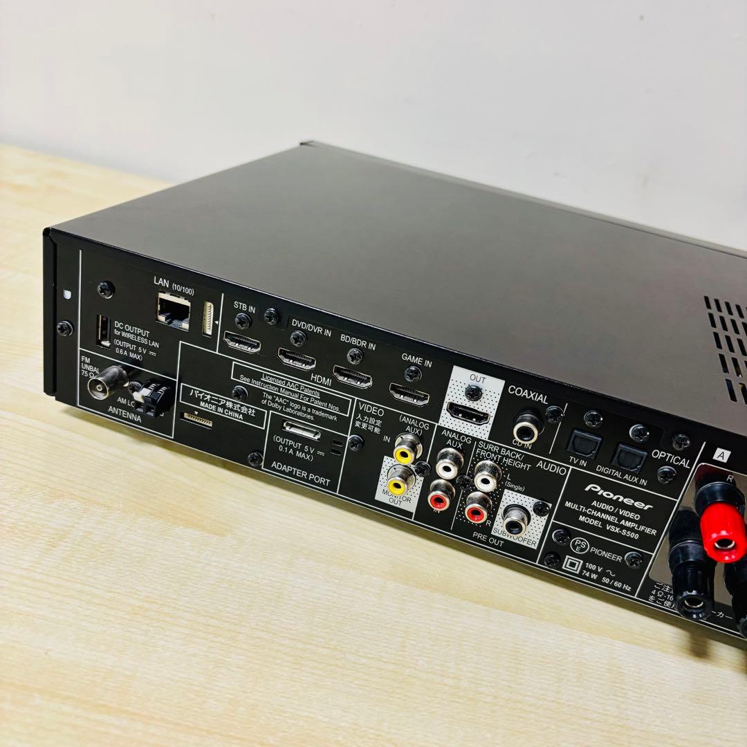 【希少品】　Pioneerパイオニア AVアンプ　VSX-S500　送料込み