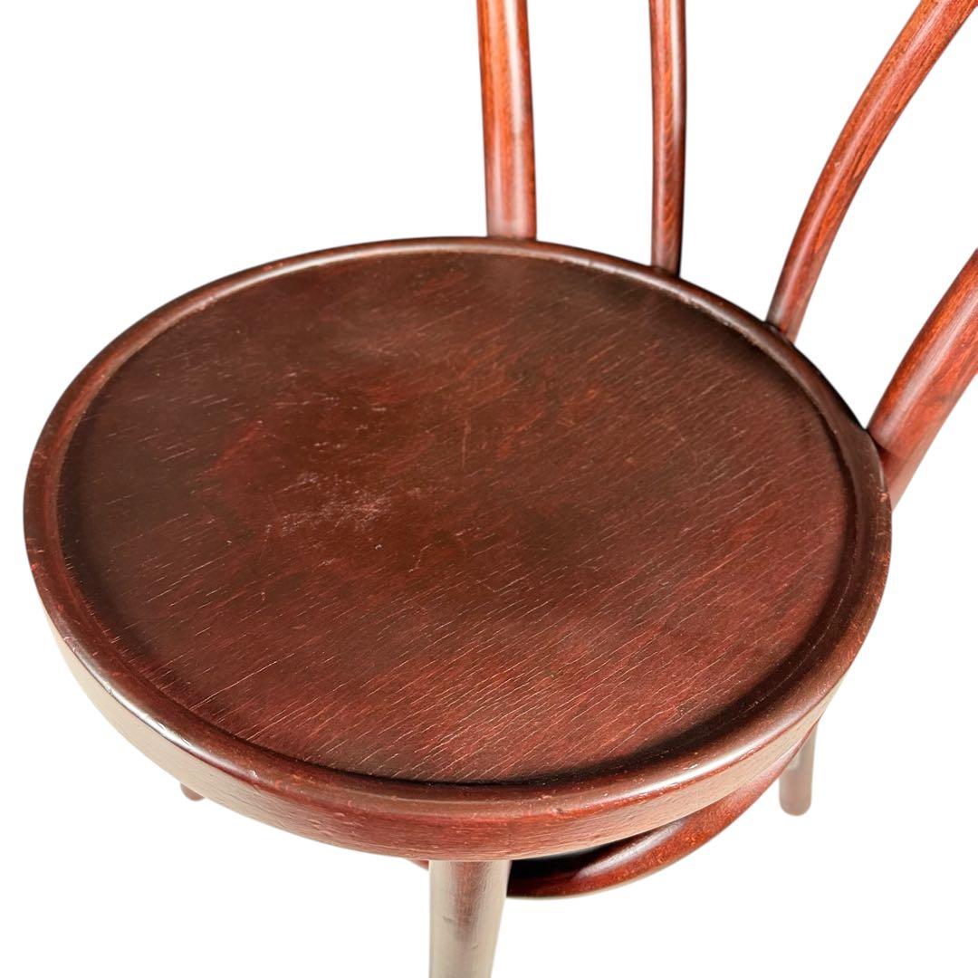 HR719 古いマルニ木工　東欧　ルーマニア製　ベントウッドチェア　曲木椅子