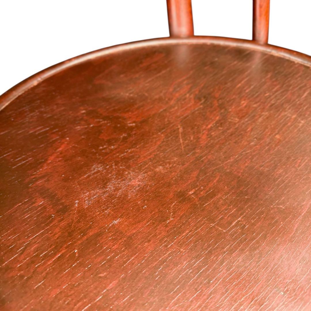 HR719 古いマルニ木工　東欧　ルーマニア製　ベントウッドチェア　曲木椅子