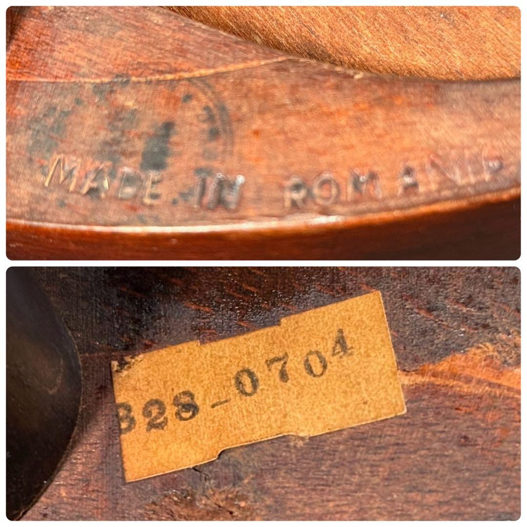 HR719 古いマルニ木工　東欧　ルーマニア製　ベントウッドチェア　曲木椅子