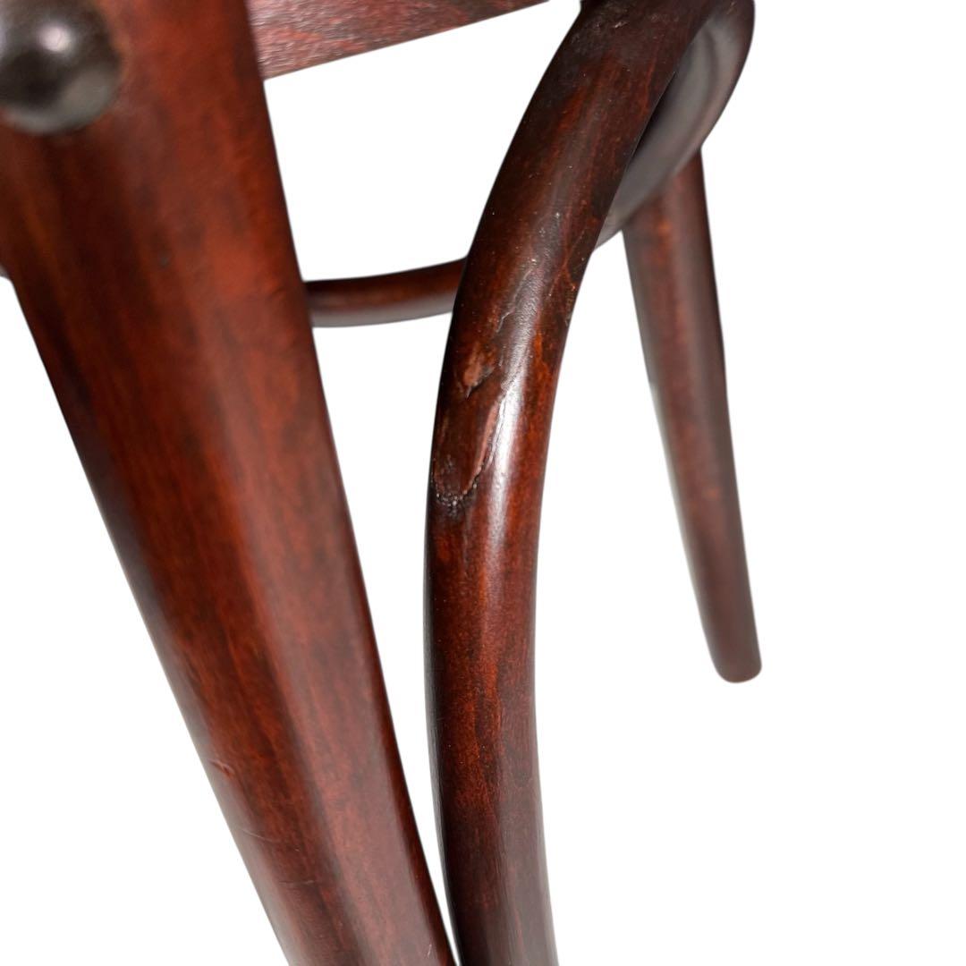 HR719 古いマルニ木工　東欧　ルーマニア製　ベントウッドチェア　曲木椅子