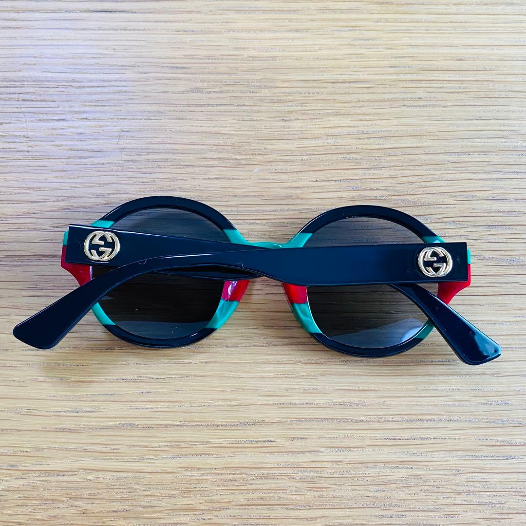 GUCCI 正規品 イタリア製 GG0280SA ラウンド型 サングラス グッチ