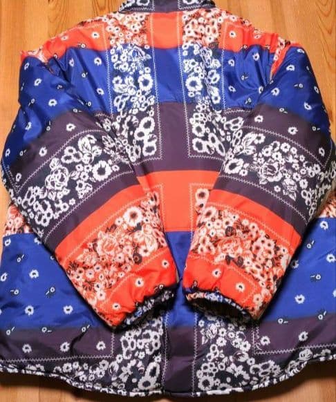 【値下げ価格】NOMA t.d. バンダナ柄 　リバーシブル　アウター