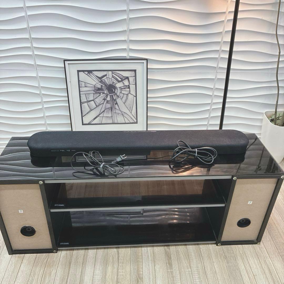 ◇大阪府全域 神戸市 配達料無料！◇ヤマハスピーカー◇テレビ台◇2点セット◇