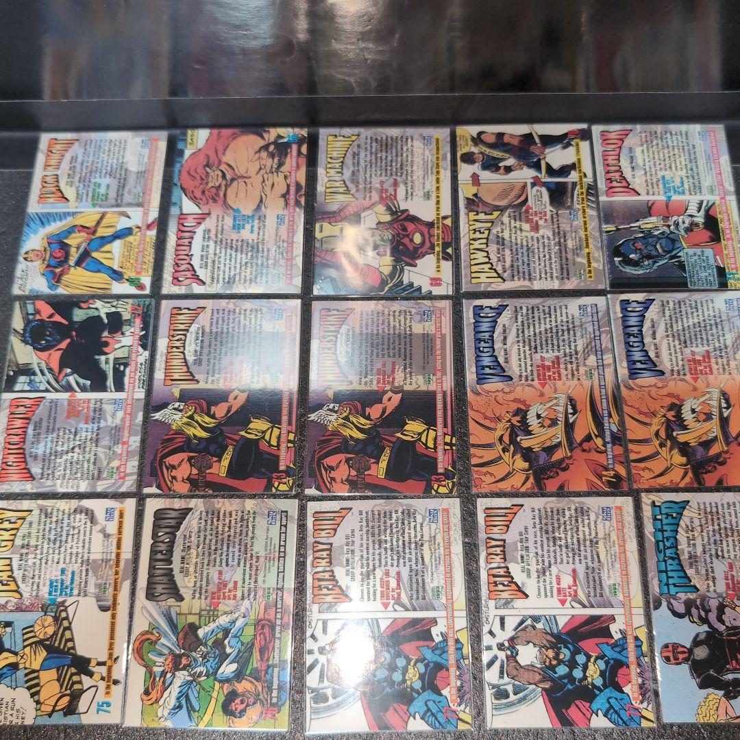 MARVEL 1993 トレーディングカード まとめ メルカリ便