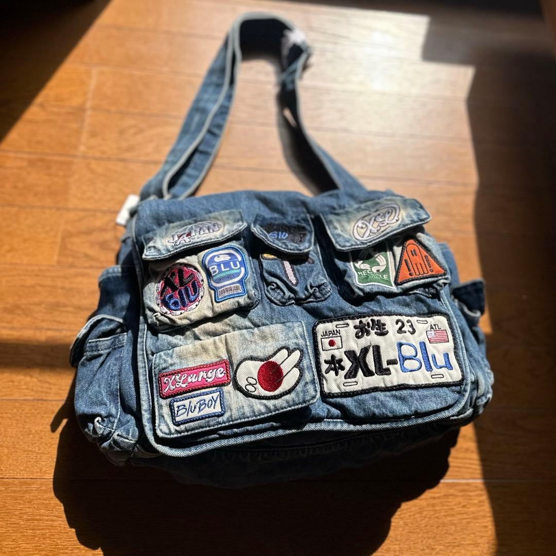 XLARGE × Blu Boy SHOULDER BAG 未使用品