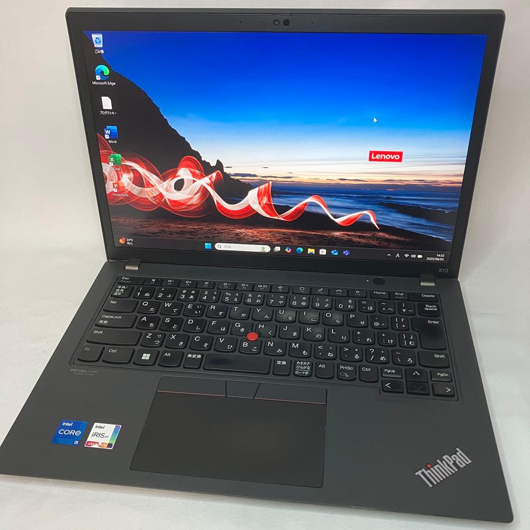 準美品 X13 Gen3 12世代 i5 16GB SSD WUXGA オフィス