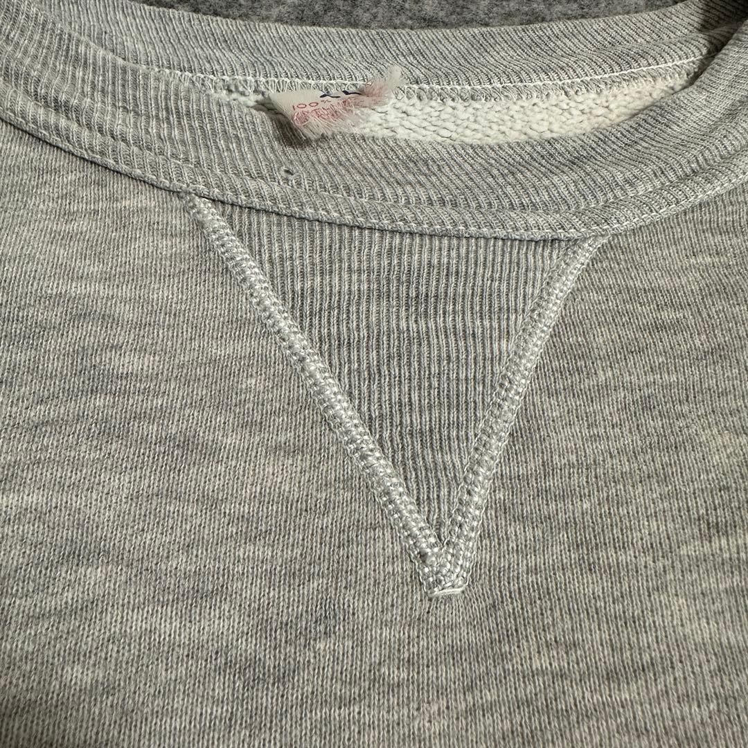 50s 60s russell ラッセル 前V スウェット XL USA製